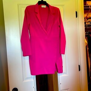 ASOS Pink long sleeve dress